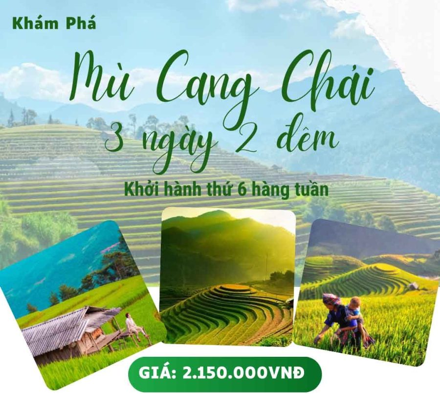 du lịch Mù Cang Chải 3 ngày 2 đêm