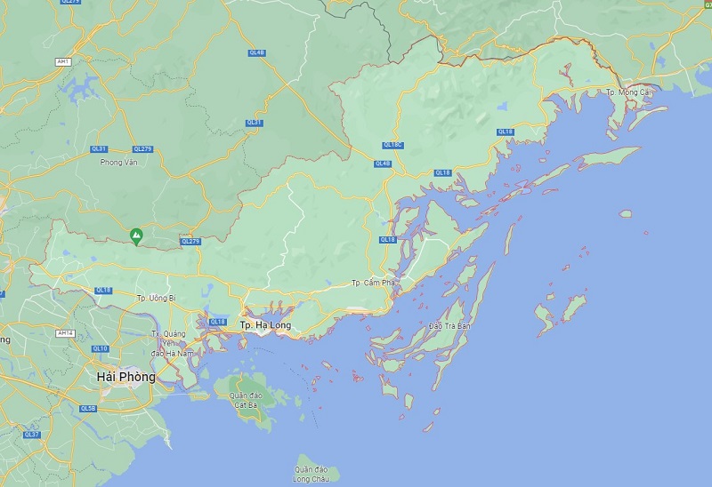 Bản đồ du lịch Quảng Ninh