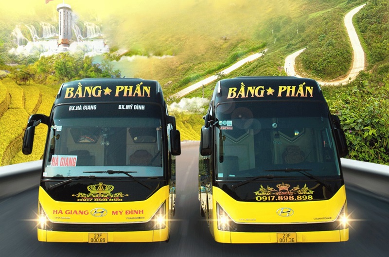 Nhà xe Bằng Phấn chuyên chạy tuyến Hà Nội - Hà Giang