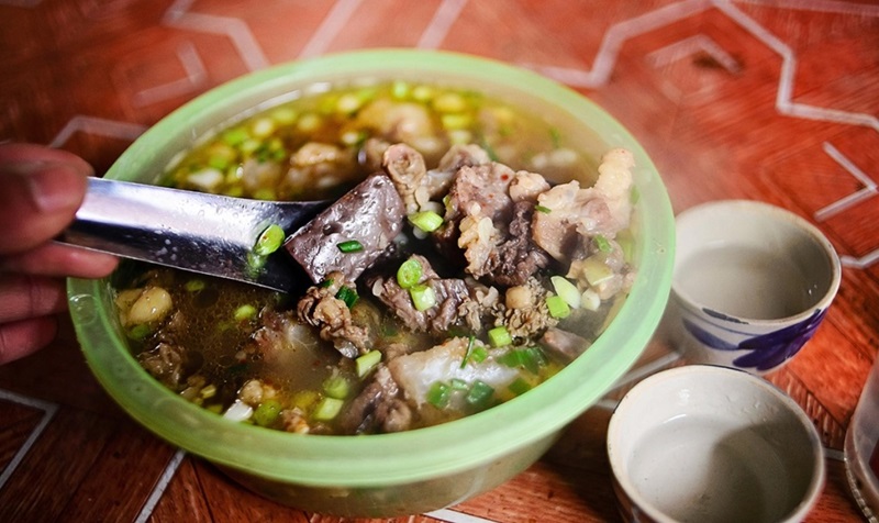 Cháo ấu tẩu - một trong những món ăn nổi tiếng tại Hà Giang
