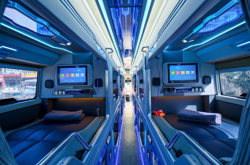 Hà Giang chưa có ga tàu hỏa, nên xe giường nằm vẫn là lựa chọn phổ biến nhất